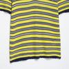 European and American style, new women's clothing, foreign style, fashionable striped knitted POLO shirt 9874006