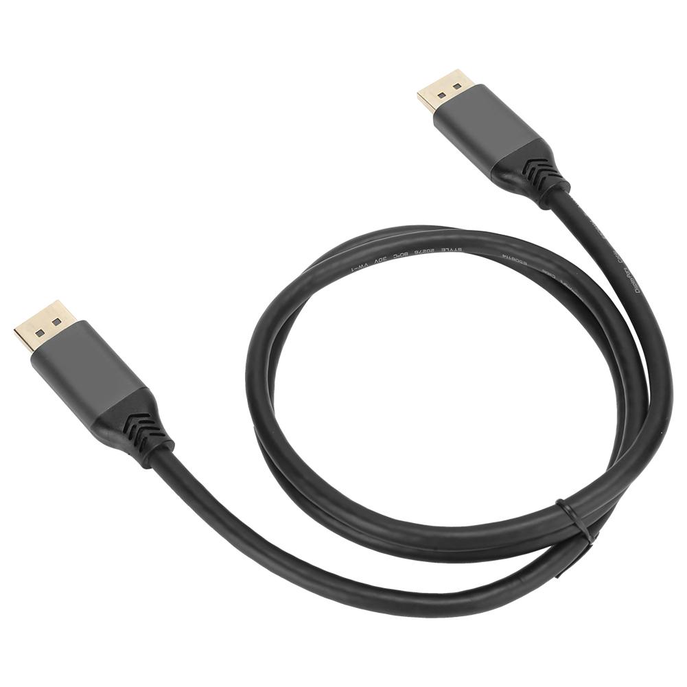 1.4 MaletoMale DP to MaletoMale DP Cable Wire Line for 8K Universal Compatibility
