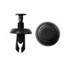 VOSTON Automotive Parts Push Rivets Black 1 Bag of 10