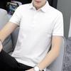 Erkek Kısa Kollu Polo Gömlek Rahat Yaz Slim FIt Gömlekler Elbise Düğmeli Polo Tişört Klasik Golf Gömlekleri