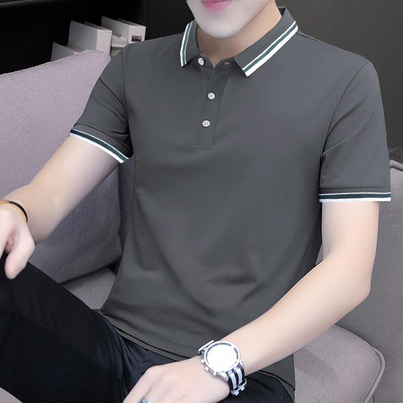 2026 Men's Short Sleeve Polo T-Shirt, New Style Lapel Casual Top
