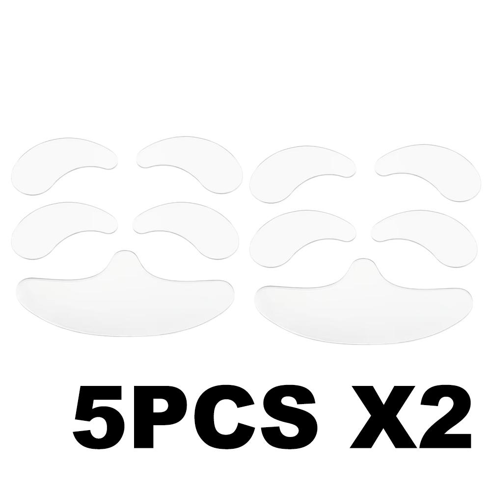 5Pcs Reusable Silicone Patches Anti Rimpel Pads Silicone Wrinkle Removal Sticker Face Forehead Neck Eye Sticker Pad Lifting Care