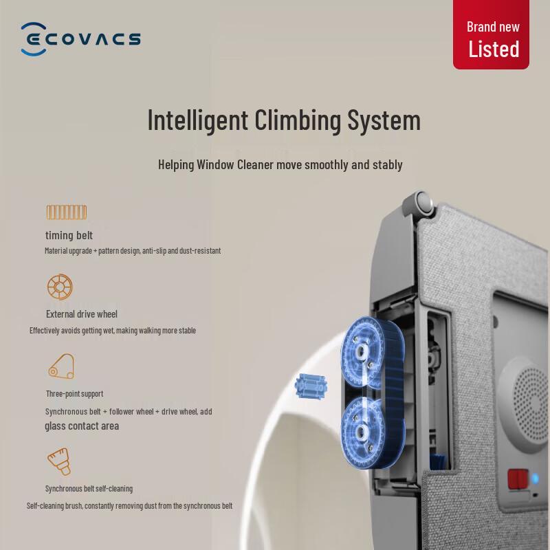 Ecovacs W1S Pro Automatic Window Cleaning Robot CN plug (adapter included)