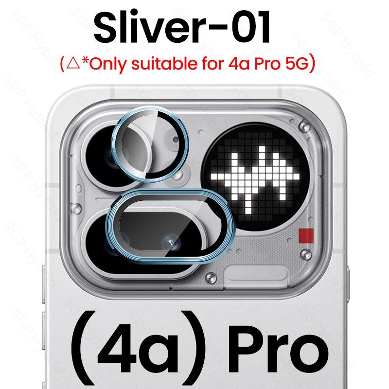NothingPhone(4a)Pro hliníková slitina kroužek chránič kamery pro Nothing Phone (4a) Pro 5G skleněná krytka objektivu 9H na NothingPhone (4a)Pro 4