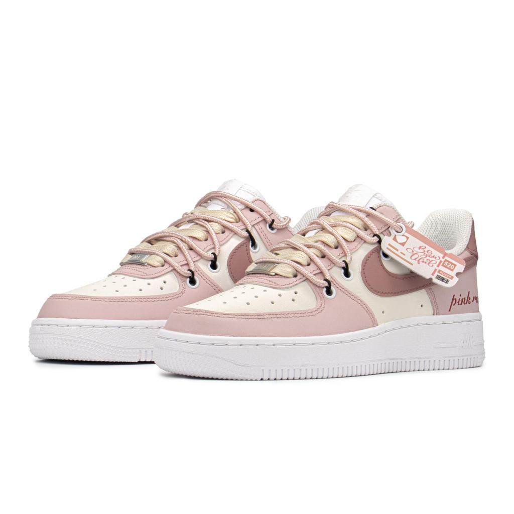 Nike Air Force 1 Low top Skateboard Shoes GS Pink DH2920-111(TeamA-AF)