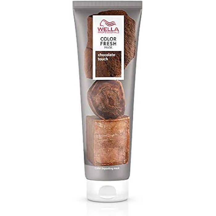 Mascarilla WELLA Color Fresh Toque Chocolate - 150 ml - Cheveux colorés ou méchés - Sans ammoniaque