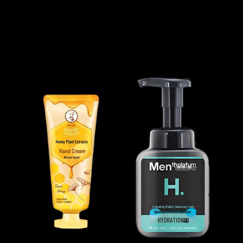 Mentholatum Floral Hand Cream & Men s Cleansing Set