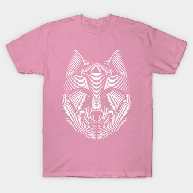 T-Shirt Frauen Wolf Harajuku Print Kawaii Tshirt Sommer Kurzarm weibliche T-Shirt Top T-Shirt