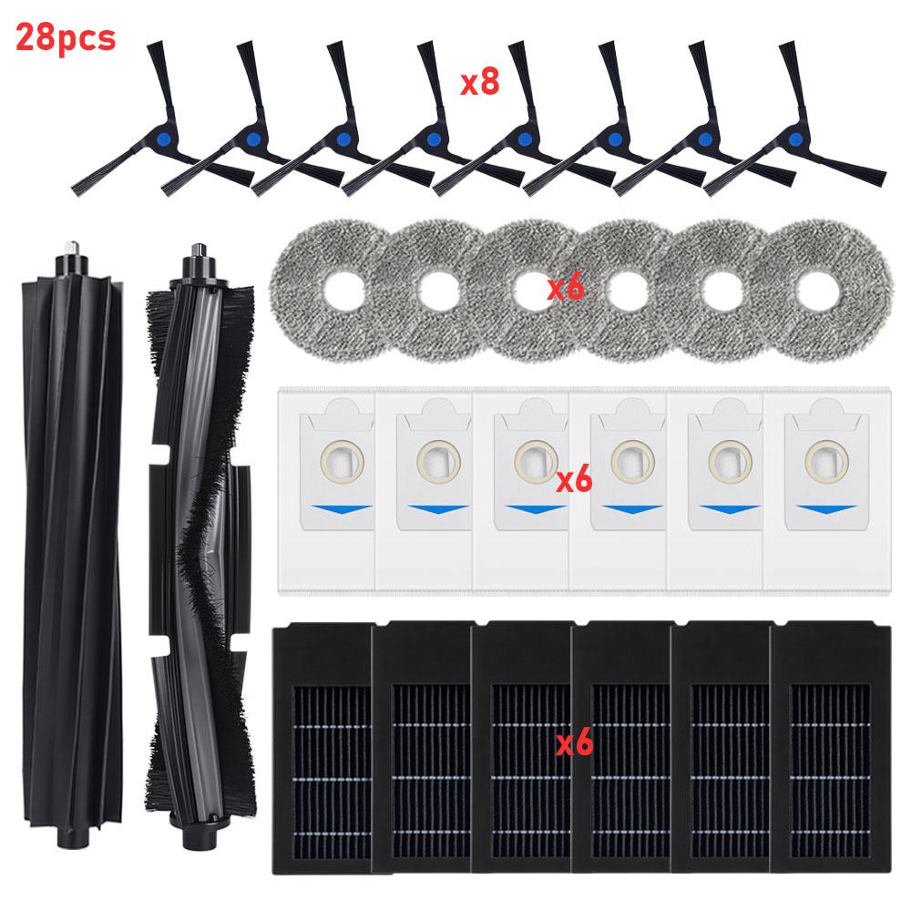 Voor Ecovacs Deebot X2 Omni X2 Pro X2 Robotstofzuiger Hoofdborstel Zijborstel Hepa Filter Dweilpad Stofzak Reparatie Accessoires