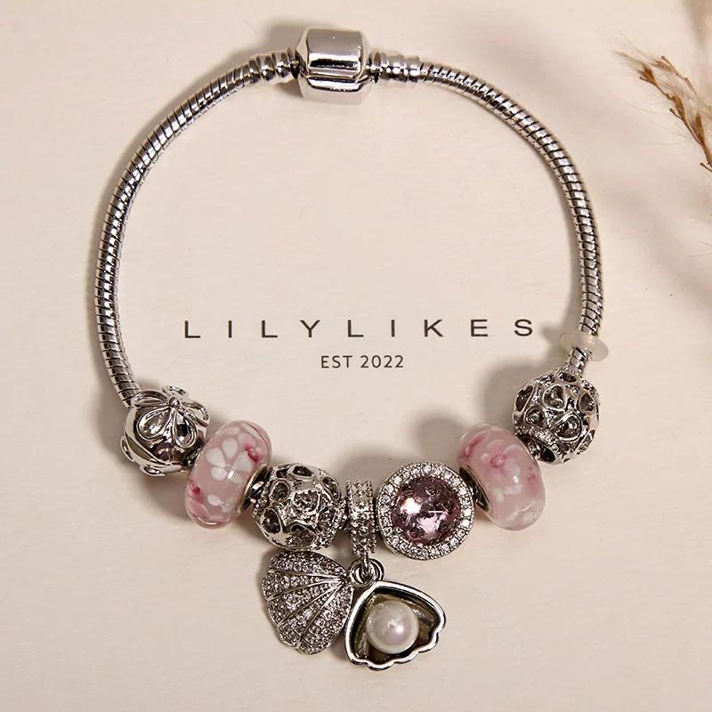 Elegant Women's Bracelet – Luxury Retro Beaded Design with Panjia Style for a High-End, Exquisite Feel.
