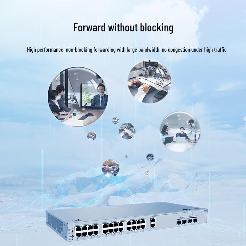 Huawei Kunling S310S-26PN4JX Enterprise Layer 3 Managed PoE Switch