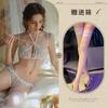 Sexy underwear Sexy lace Hollow perspective underwear Translucent chest wrapping Passion three points