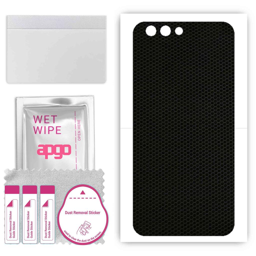 apgo Protective Skin Sticker for the back compatible with Asus Zenfone 4 ZE554KL, Wrap Film, Foil, Vinyl - Pattern Matrix