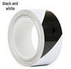 Black and Yellow Zebra Stripe PVC Warning Tape for Floor Marking
