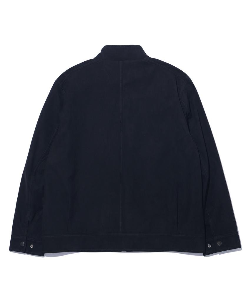 SIGNIFICANT Suede Harrington Jacket Lr1Ju005_Black