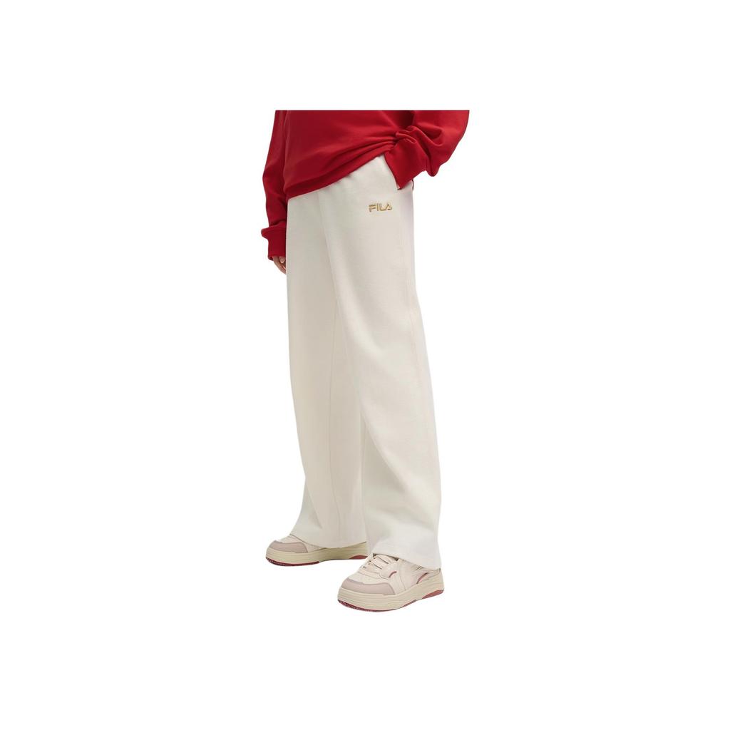 New FILA ORIGINALE Casual Pants Women's Cloud White F11W519606F-WT