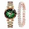 Hot Sale Niche High Value Women's Watch Fashion Heart of the Ocean Quartz Watch Diamond Watch Simple