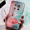 Custodia per Honor Magic7 Lite 5G Cool Black Silicone Morbido TPU Cover Posteriore Protettiva per Honor Magic 7 Lite 7Lite