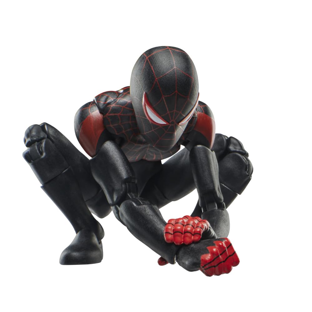 Hasbro MARVEL Legends Series Ultimate Miles comic collectible 15cm action figure comic G1591 Authentic Morales, Spider-Man book-accurate (with