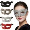 Soft Skin Friendly Party Masque Bling Rhinestone Masquerade for Women, Sparkly Venetian Half Shining Style Face Eye Halloween, Mardi Gras, Prom