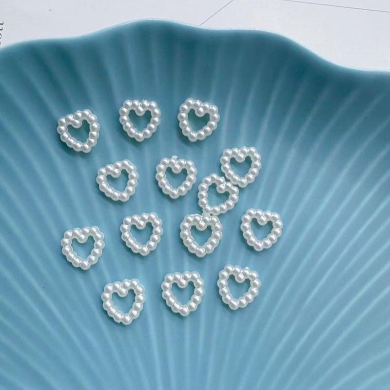 

Hollow Pearl Nail Art 3D Bows, Stars, Moons & Hearts