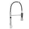 G1 2 Sink Faucet with Pull Down Sprayer Copper Brushed Single Handle Kitchen Water Tap