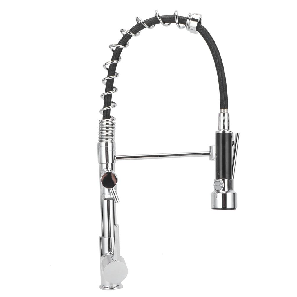 G1 2 Sink Faucet with Pull Down Sprayer Copper Brushed Single Handle Kitchen Water Tap