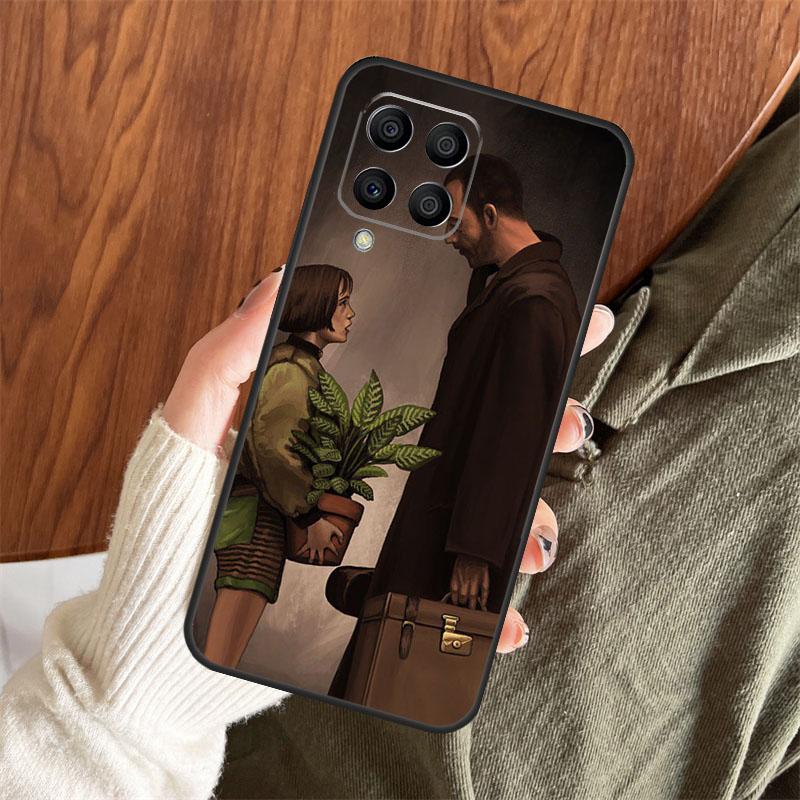 Retro Leon The Professional Case For Samsung Galaxy M12 M32 M52 M35 M55 M15 M11 M13 M14 M06 M16 M36 M56 M31 M53 M34 M54
