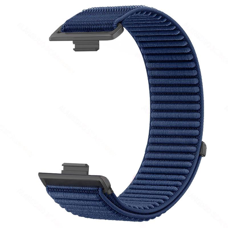 Nylon Strap for Huawei Watch Fit 4 / 4 Pro / 3, Navy Blue