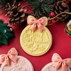 Christmas Party Acrylic Fondant Cookie Cutter Heat Resistant Biscuit Mold Multifunctional Dessert Baking Mould