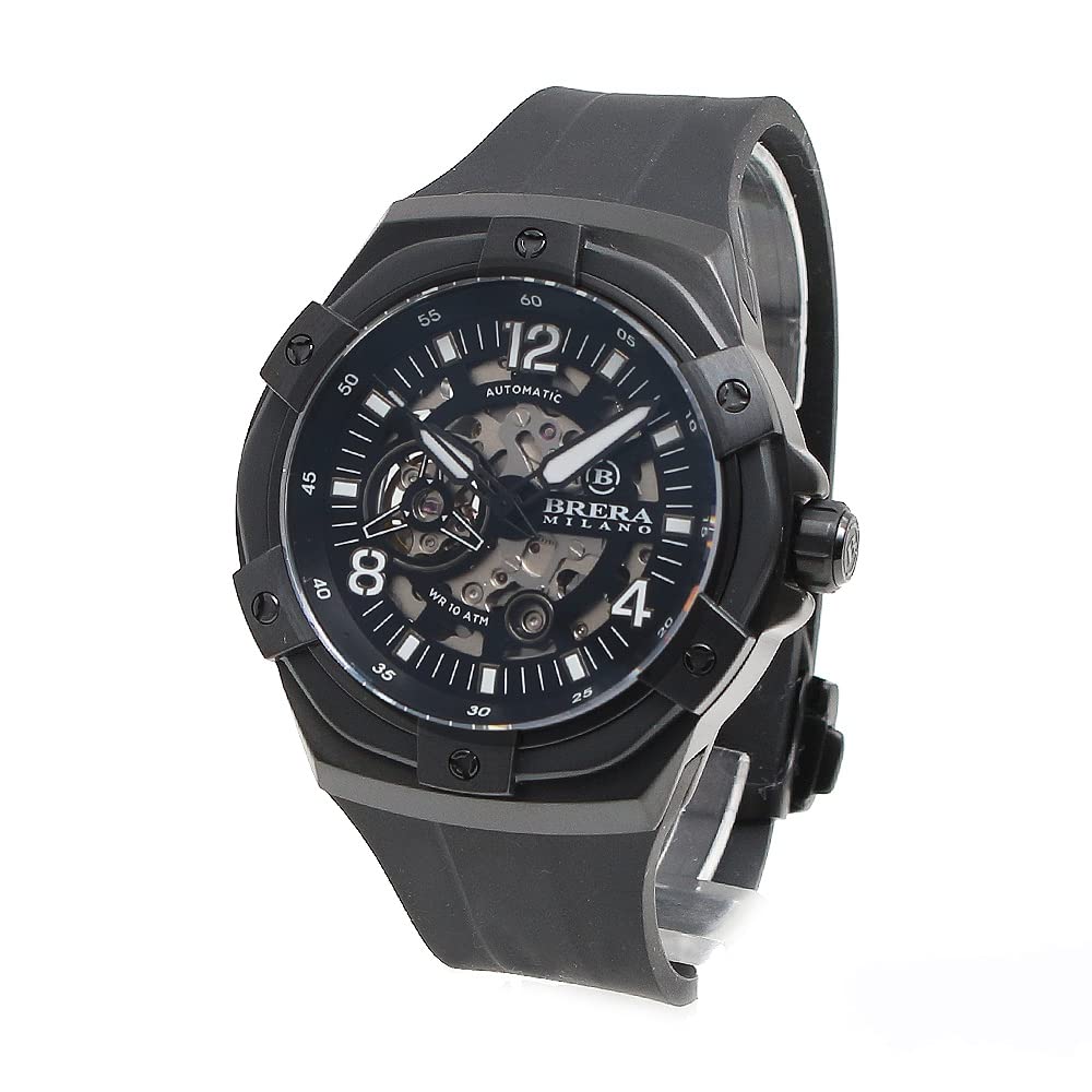 

BRERA MILANO watch BMGTQC4502 bmssas4501 bmssas4502 bmssas4502a bmssas4503 (black & black) [item]