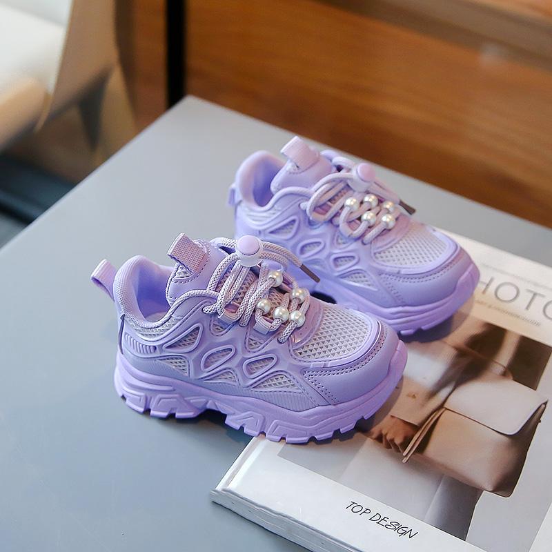 

Дитяча мода Дихаюче повсякденне взуття Діти Біг Спорт Студенти Хлопчики та дівчатка У тренді Зручні кросівки 37 фіолетовий