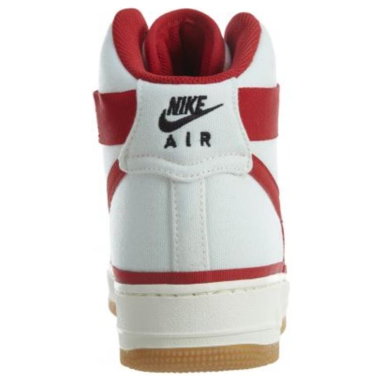 Nike Air Force 1 High '07 LV8 Sail Gym Red Black 806403-101