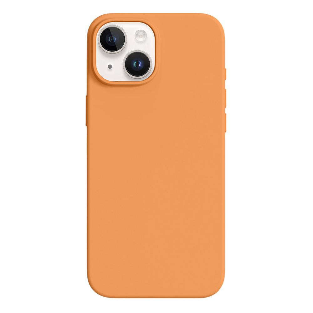 For iPhone 14/13 Case Ultra Thin Liquid Silicone+PC Anti-Scratch Phone Cover