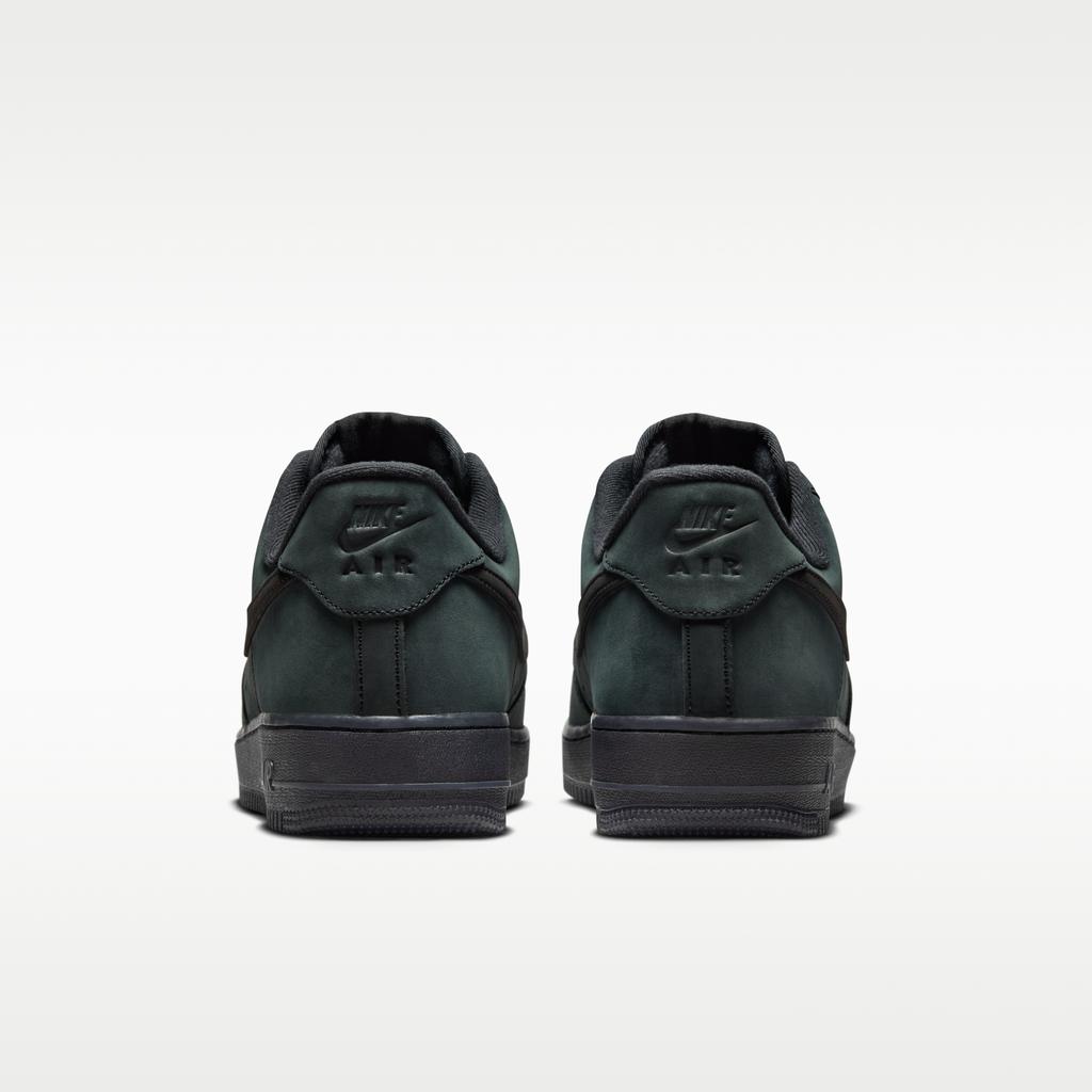 Nike Air Force 1 Low '07 WB Triple Black Nubuck