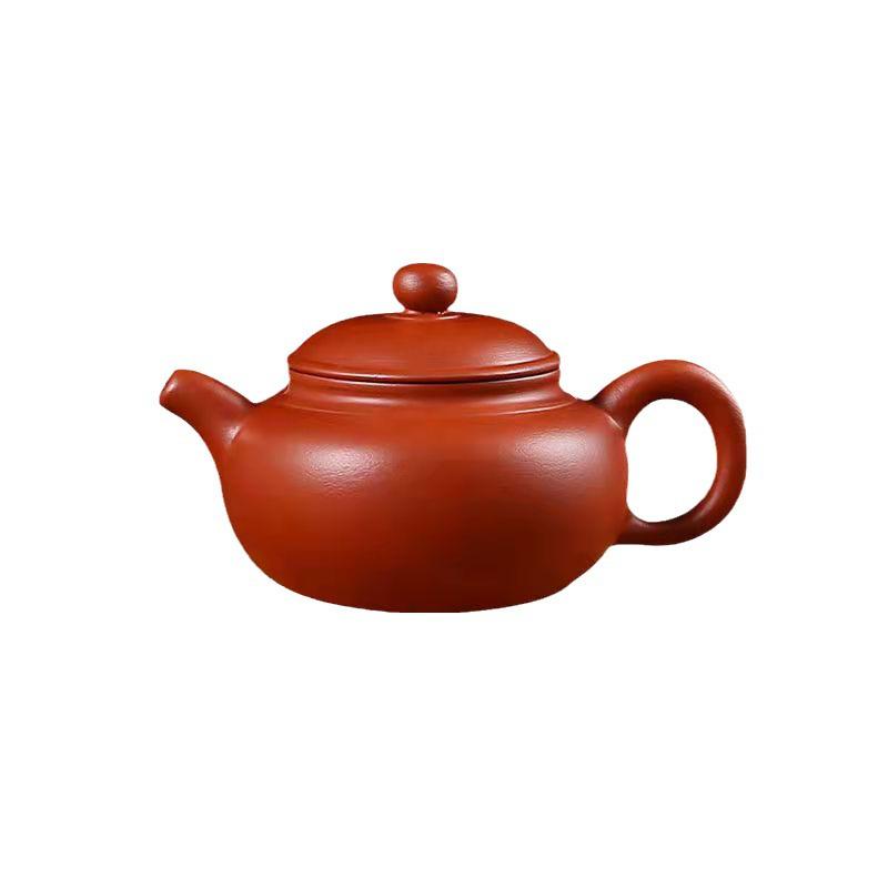 Yixing Handmade Large Capacity Purple Clay Teapot and Teacup Set for Kung Fu Tea Brewing