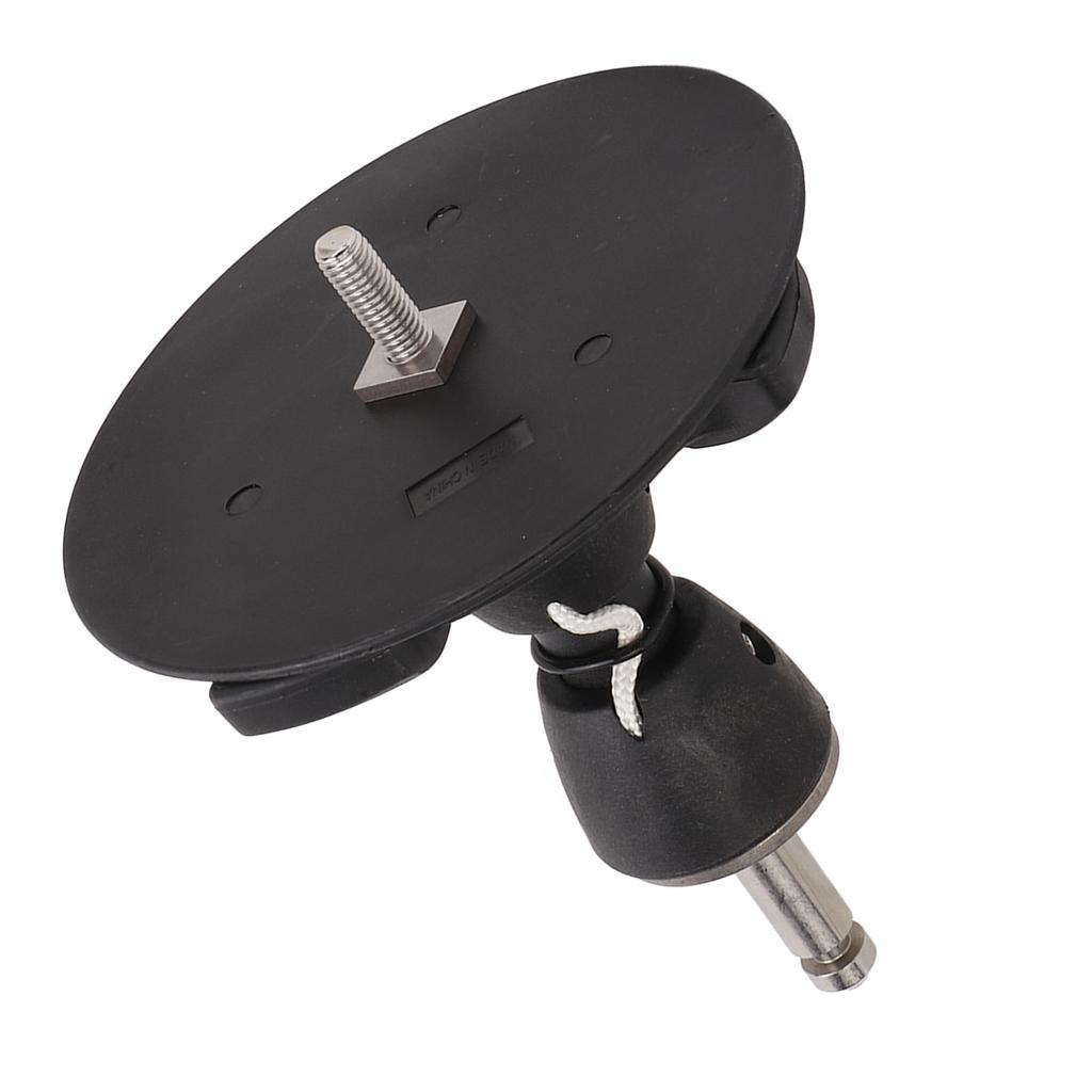 Windsurfing Mast Base Surfing Tendon Joint Mast Foot Base 360 Degrees  Universal for Outdoor Sports Black