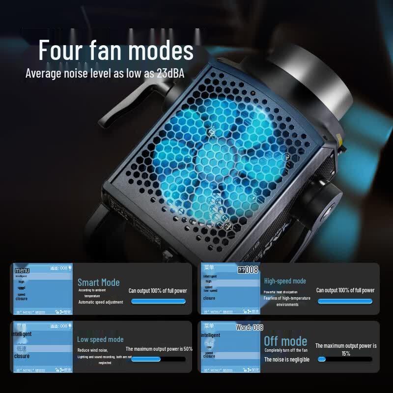NANLITE Forza 300W II Bi-Color COB LED Video Light