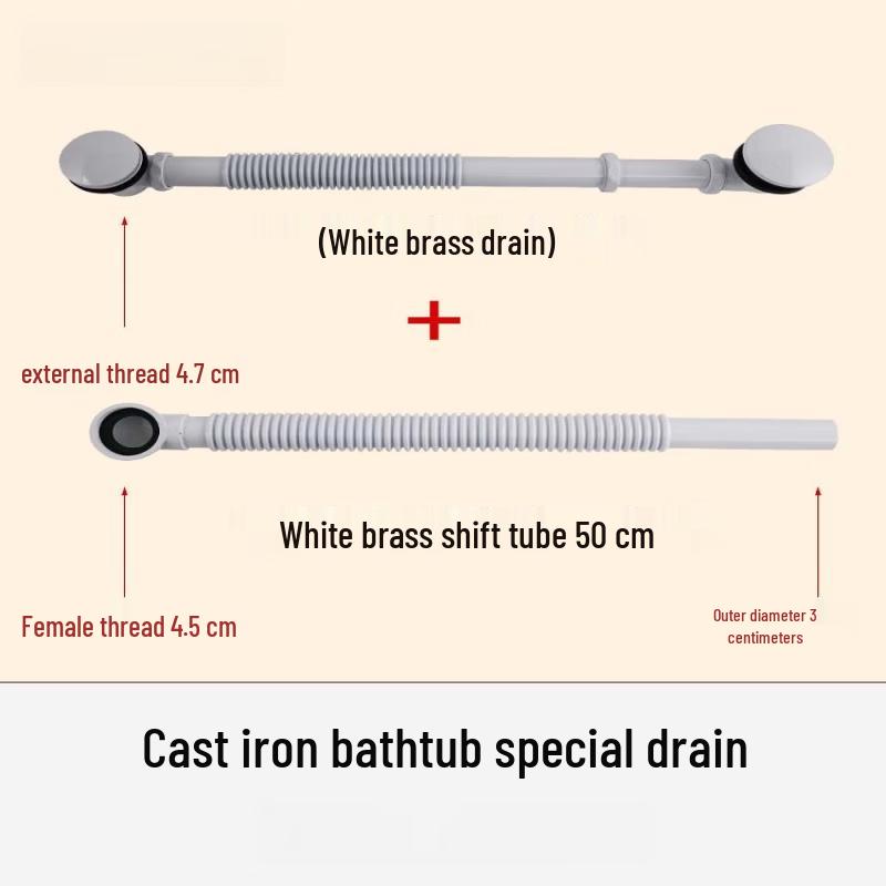 TLXT Bathtub Drain Assembly