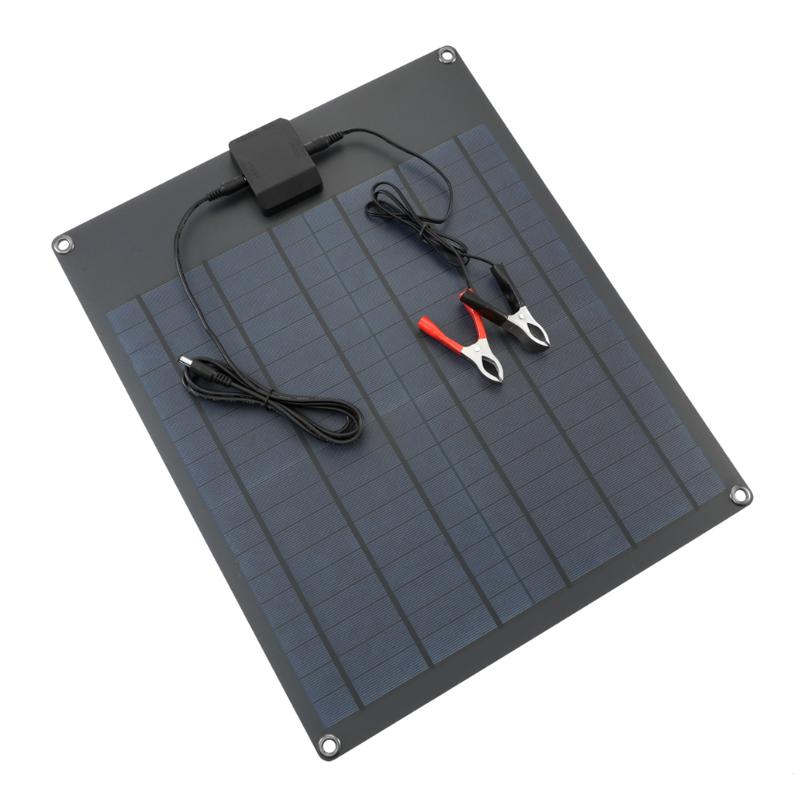 Portable Solar Panel 5V Dual USB Solar Cell Outdoor Power Charger Solar Plate for Phone Camping Traveling Mobile Power Supplies
