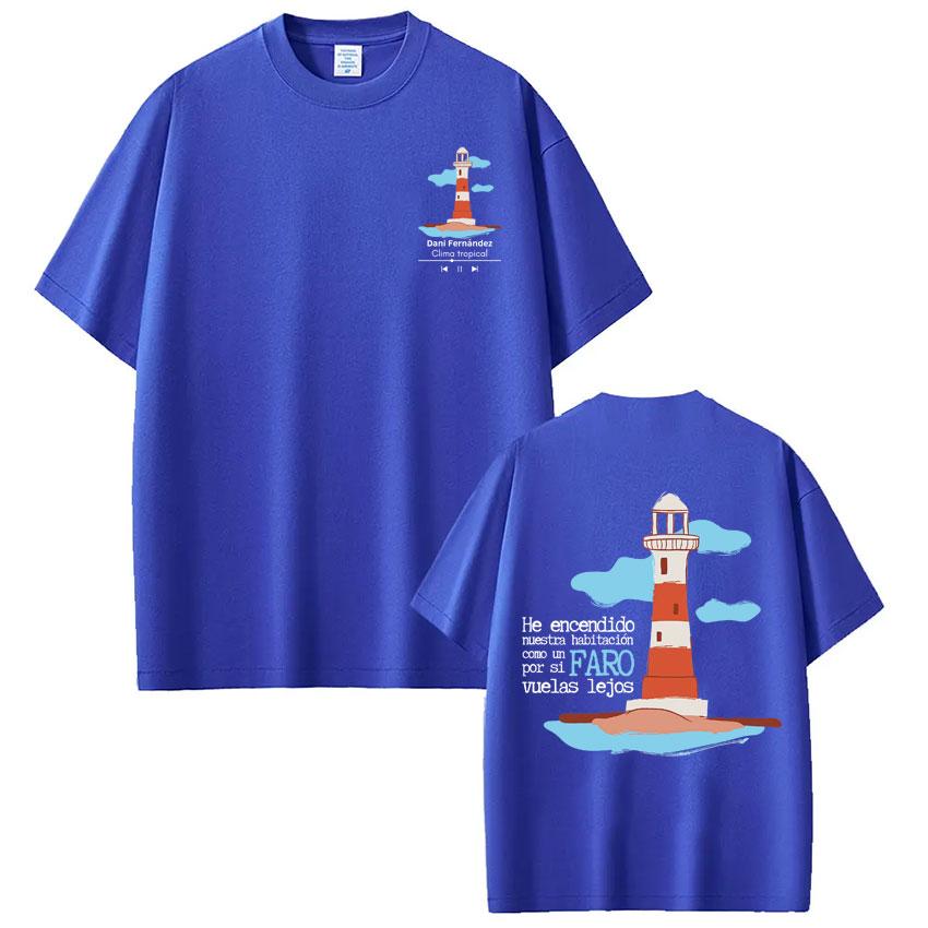 Rapper Dani Fernandez Fashion Graphics Tees Men Women Oversized Tshirts Summer Cotton Casual Vintage High Quality Tshirts Top