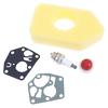 New Carburetor Diaphragm Gasket Air Filter Spark Plug Kit for Briggs & Stratton Many Small Engines Tool Parts