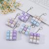 DIY Button Keycap 9 Keyboard Key Toy Anti Stress Finger Creative Bag Pendant  Boys Girls