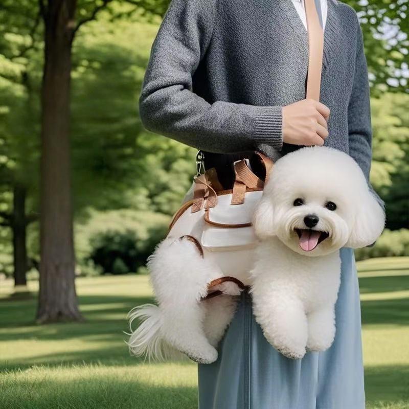 

Сумка-кроссбоди на одно плечо для маленьких и средних собак, многофункциональная переноска для питомцев для прогулок M