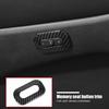 Memory Seat Switch Button Trim Cover for Grand Cherokee 2011- Carbon Fiber