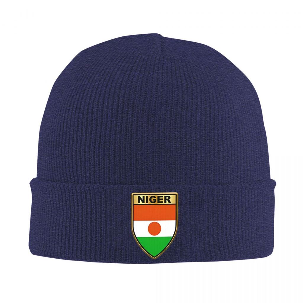 Niger Country Flag Beanie Hats Knit Hat Gym Warm Soft Adult Unisex Caps Autumn Design Street YK Bonnet Hats Birthday Gift