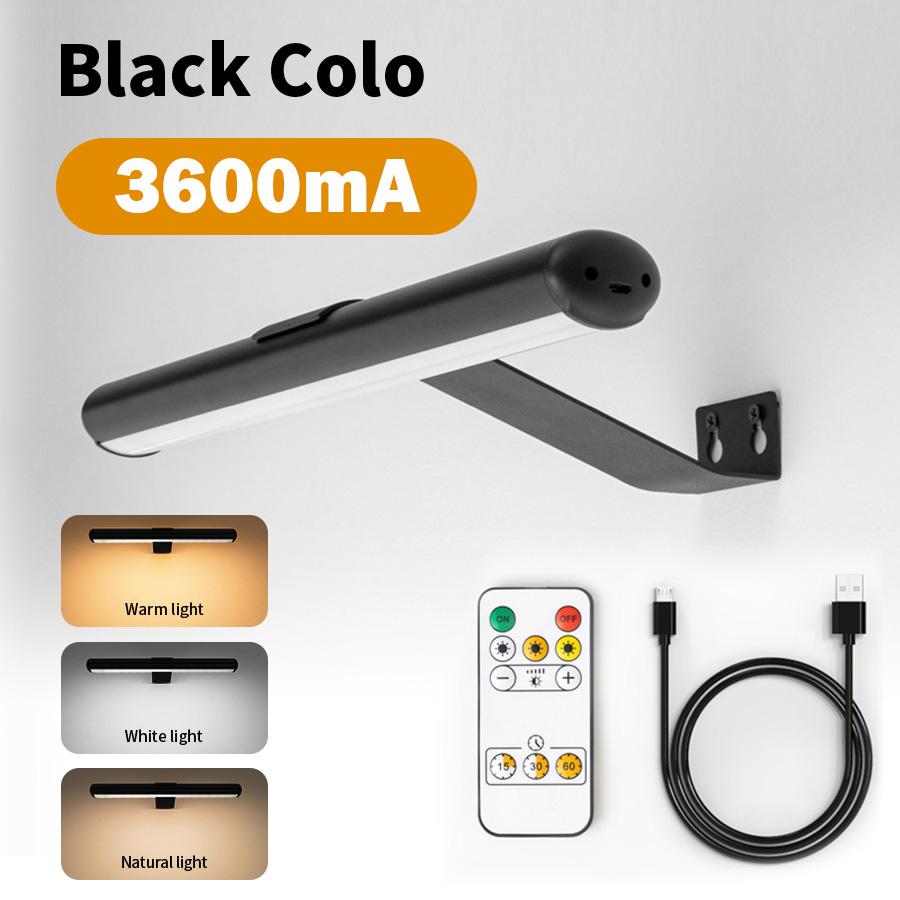3600mAh Painting Picture Light Magnetic Touch Night Light Portrait With Remote Living Room Wireless Wall Lamp 3 Colors Dimming