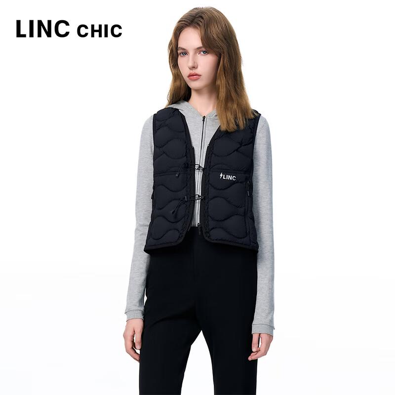 

Jin Yujie Women s Lightweight V-Neck 90% Down Vest M