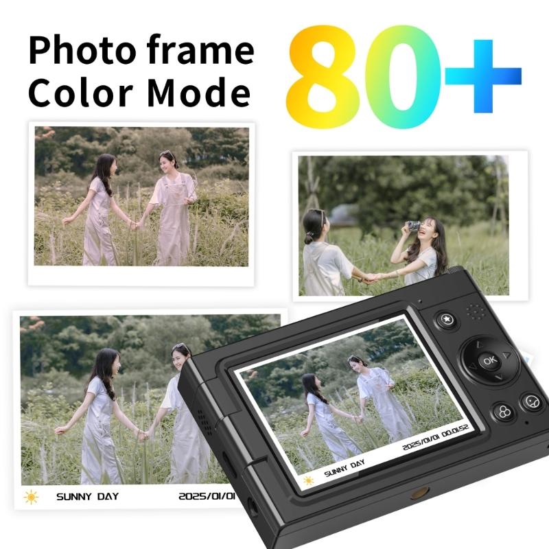 4K Digital Camera With 64MP Sensors WiFi Connection Camera For Quality Photography Video Recording 3600mAh Battery