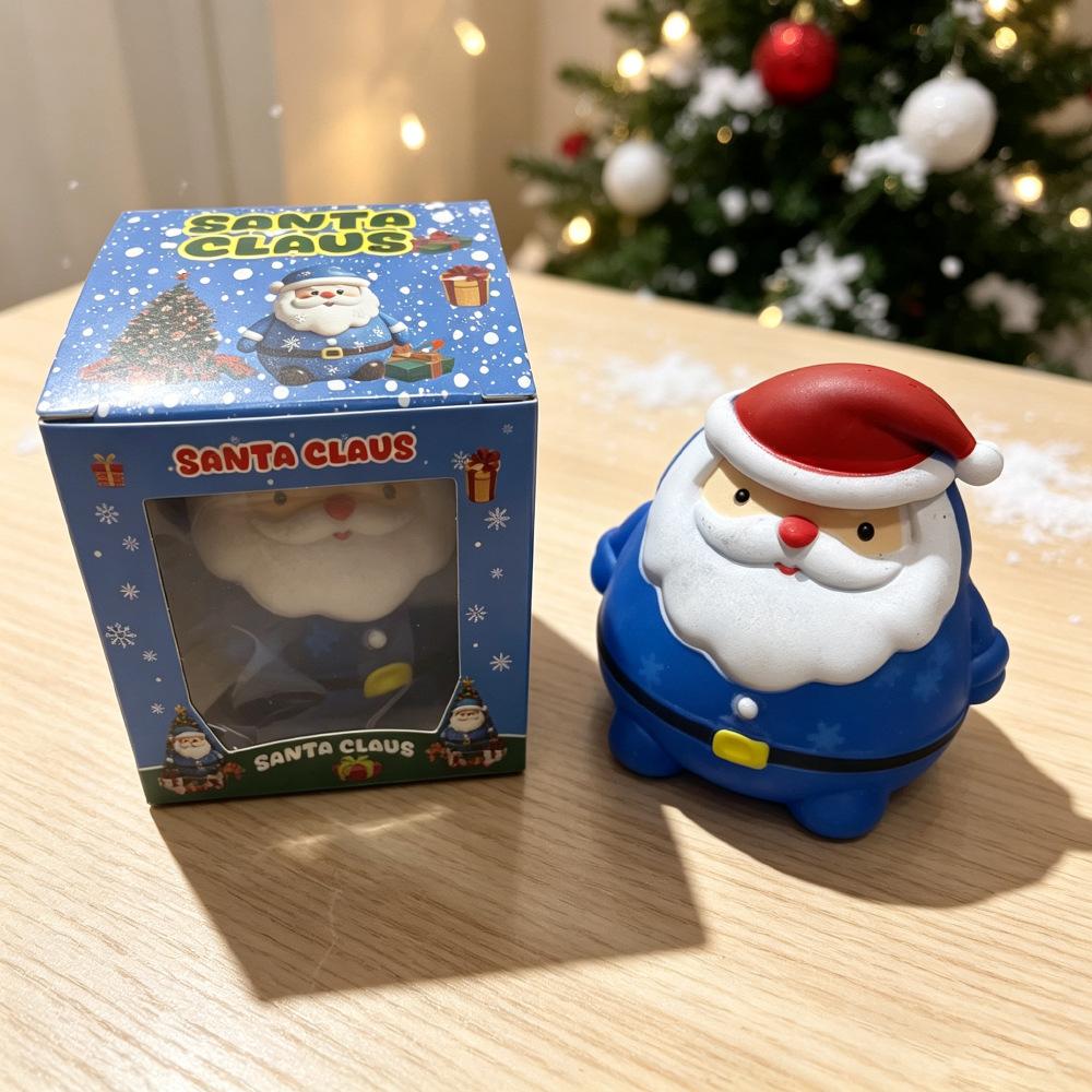 Santa Claus Snowman Stress Snowman Fidget Relief Sensory Pinch Reindeer Christmas Gift Slow Rebound Antistress Squeeze Gifts